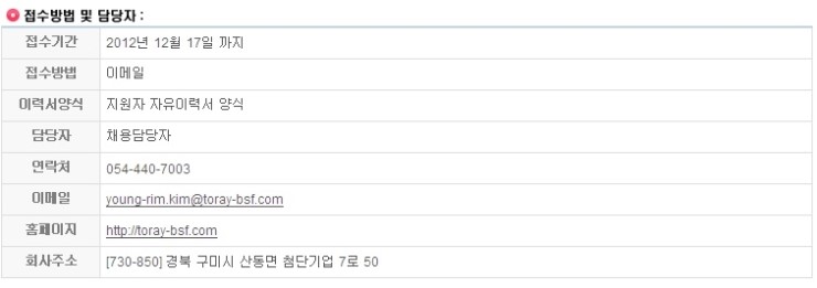 도레이배터리세퍼레이터필름한국유한회사 이미지