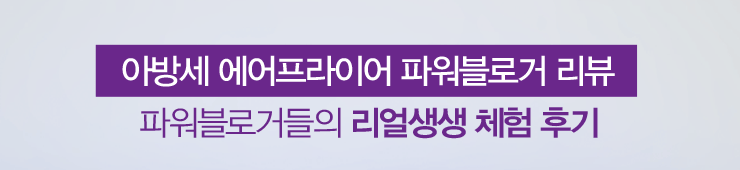 아방세 에어프라이어 파워블로거 리뷰 