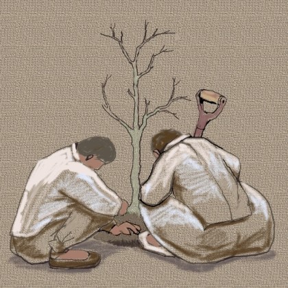 식목일 이미지