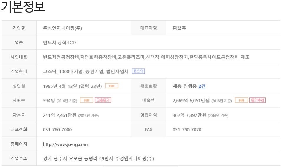 주성엔지니어링(주) 이미지