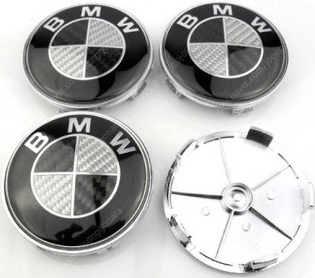 BMW 엠블럼 카본 블랙, 카본 블루 본넷 트렁크 휠캡...--2
