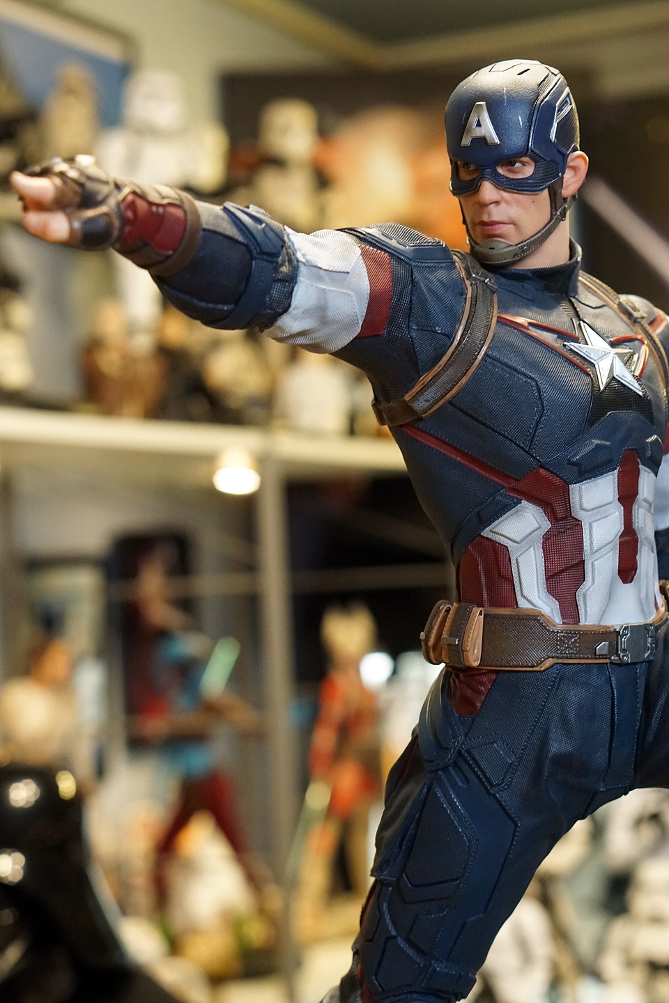 마블] 캡틴VS캡틴 : 아이언스튜디오 엔드게임 캡틴아메리카 1/4 쿼터 스태츄 (스크롤) : 네이버 블로그