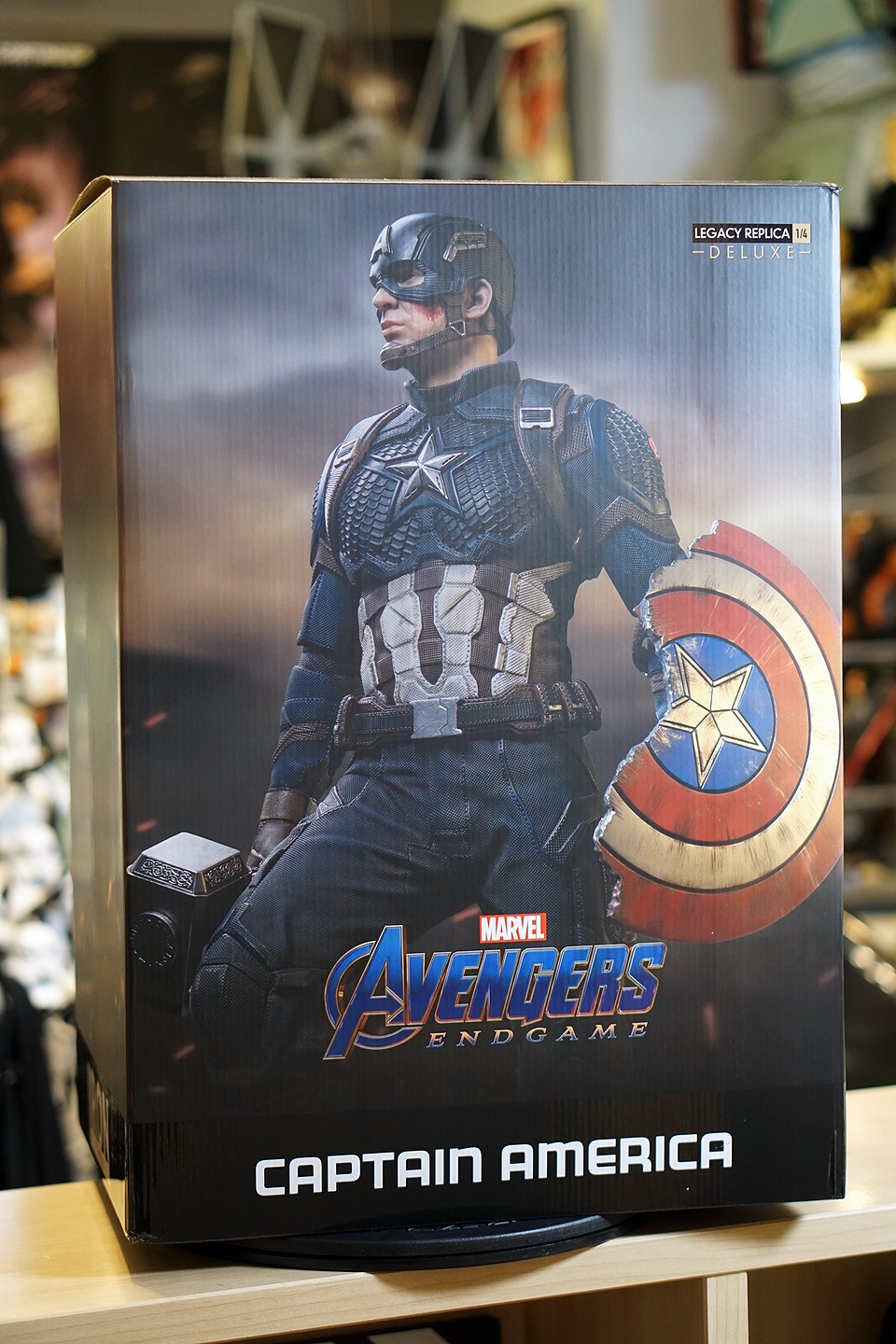 마블] 캡틴VS캡틴 : 아이언스튜디오 엔드게임 캡틴아메리카 1/4 쿼터 스태츄 (스크롤) : 네이버 블로그