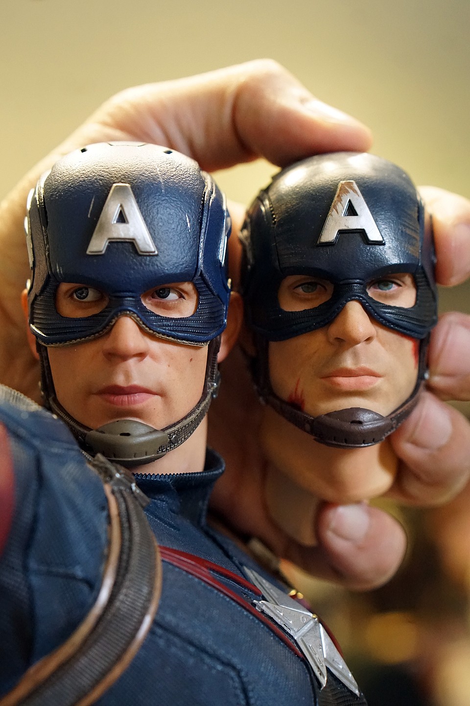 마블] 캡틴VS캡틴 : 아이언스튜디오 엔드게임 캡틴아메리카 1/4 쿼터 스태츄 (스크롤) : 네이버 블로그