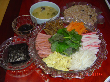 즉석김밥 이미지