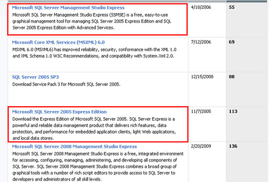 SQL Server 2005[Express] 설치 가이드 (tonkjsp) : 네이버 블로그