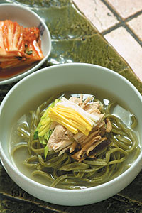 녹차칼국수 이미지