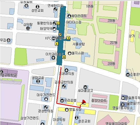 명일원조닭발 이미지